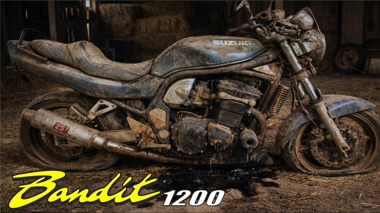 Rescuing an Old Muscle Bike - GSF1200