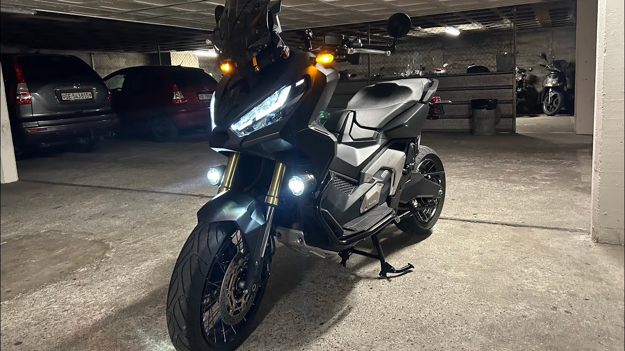 X-ADV 750 LE MÊME BRUIT QU’UN C63 AMG 💥