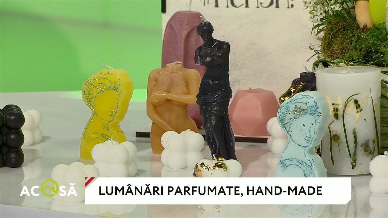 Lumânări parfumate din ceară de soia. Care este tehnica de producere şi cât costă acestea