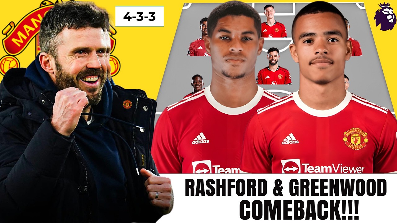 Rashford & Greenwood COMEBACK! 🔥 Man United Dream Lineup Under Michael Carrick | Season 2026/27