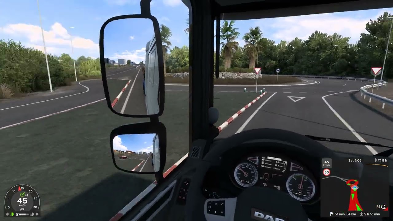 Euro Truck Simulator 2 Delivery train undercarriage across Spain (18 t) №4