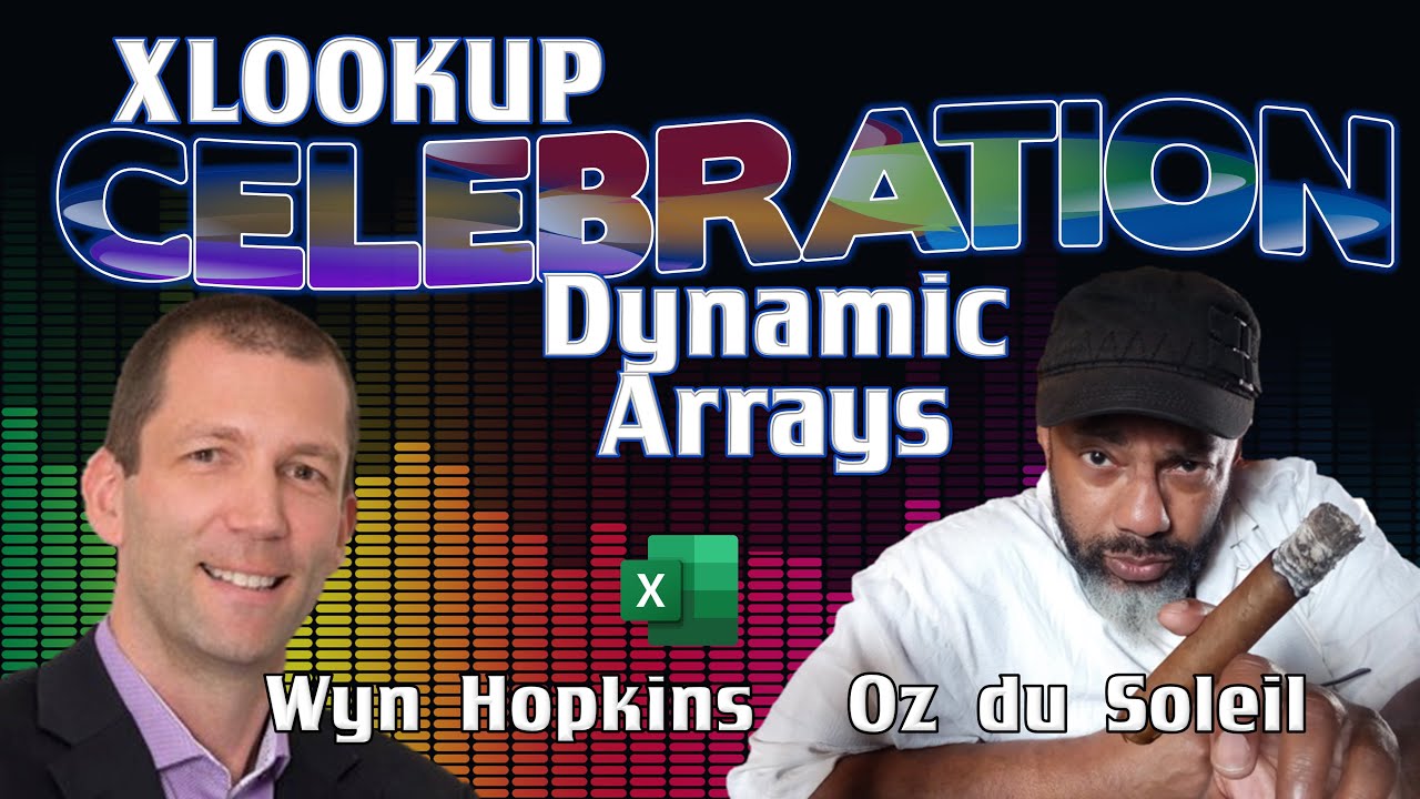 Uroczystość XLOOKUP i tablic dynamicznych oraz prezentacje z udziałem MVP Wyn Hopkins i Oz du Soleil