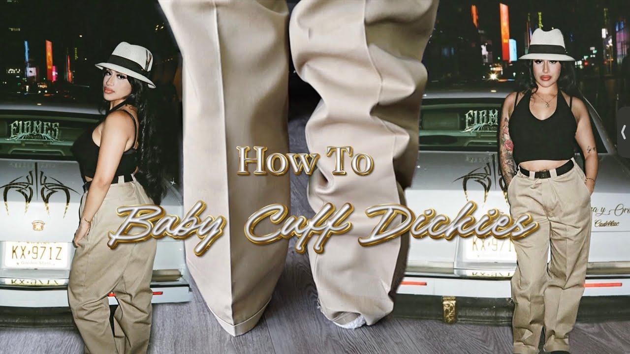 How To Baby Cuff Your Dickies | ChicanoLifeStyle 