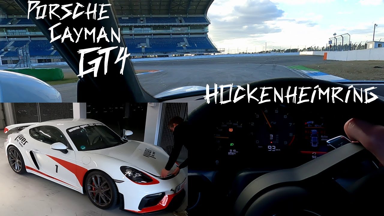 Porsche Cayman GT4 POV Hockenheimring