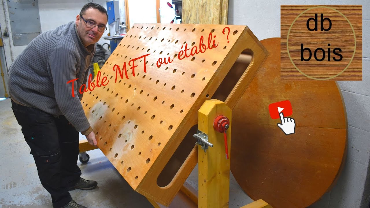 Présentation de mon établi pivotant MFT