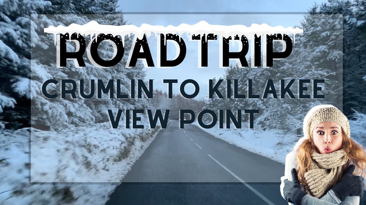 Snowy Dublin - Crumlin to Killakee View Point / Ireland