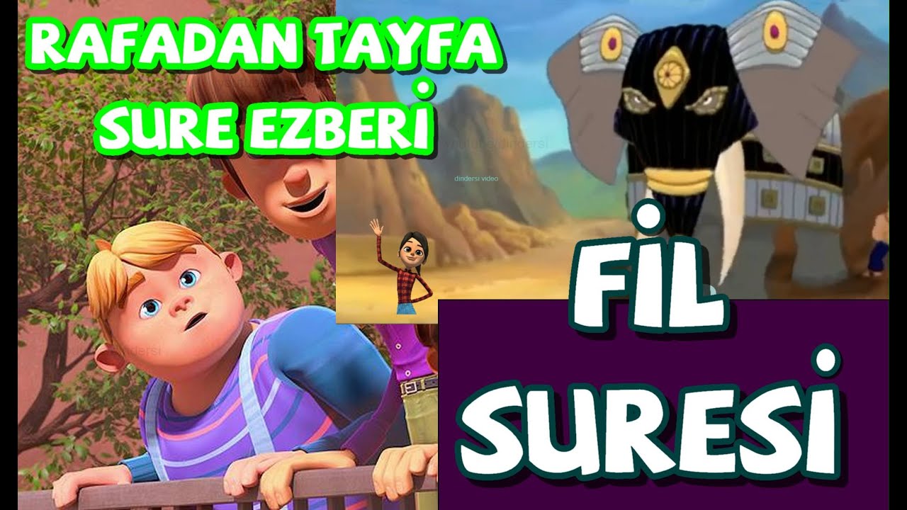 rafadan tayfa sure ezberliyor - fil suresi ve anlamı