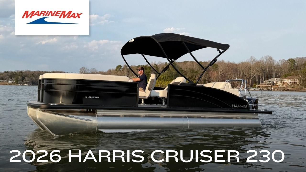 Harris Cruiser 230 2026 года выпуска | Уже в продаже в MarineMax Lake Wylie