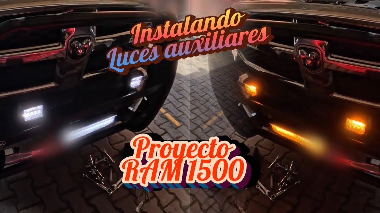 Instalando luces auxiliares - RAM 1500