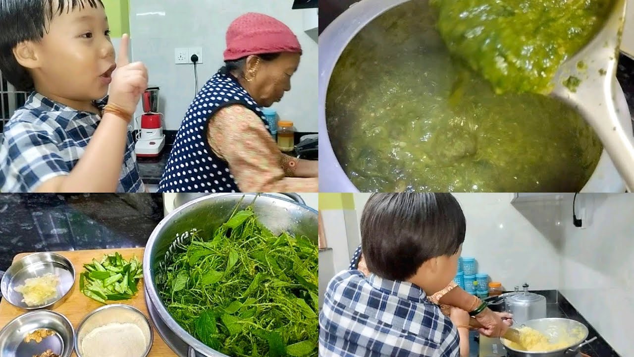 युमा नाती झगडा गर्दै ढिँडो पकाउँदै आज सिस्नु मकैको भात खाँदै साथीहरू like,subscribe गरिदिनुहोला 🙏
