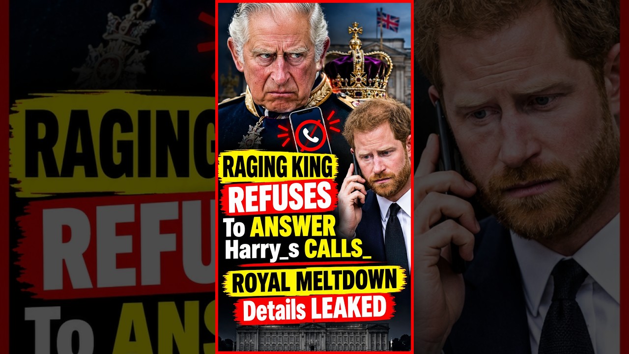 KING IGNORE HARRY&rsquo;S DESPERATE CALLS! 😱 #KingCharles #PrinceHarry #RoyalNews
