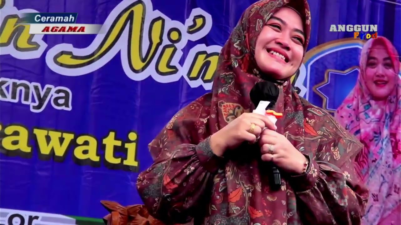 YANG LAGI VIRAL USTADZAH IBU.HJ,LIZA AZIZAH LC.NYANYI LAGU BACA SEDIH BANGET BIKIN MERINDING