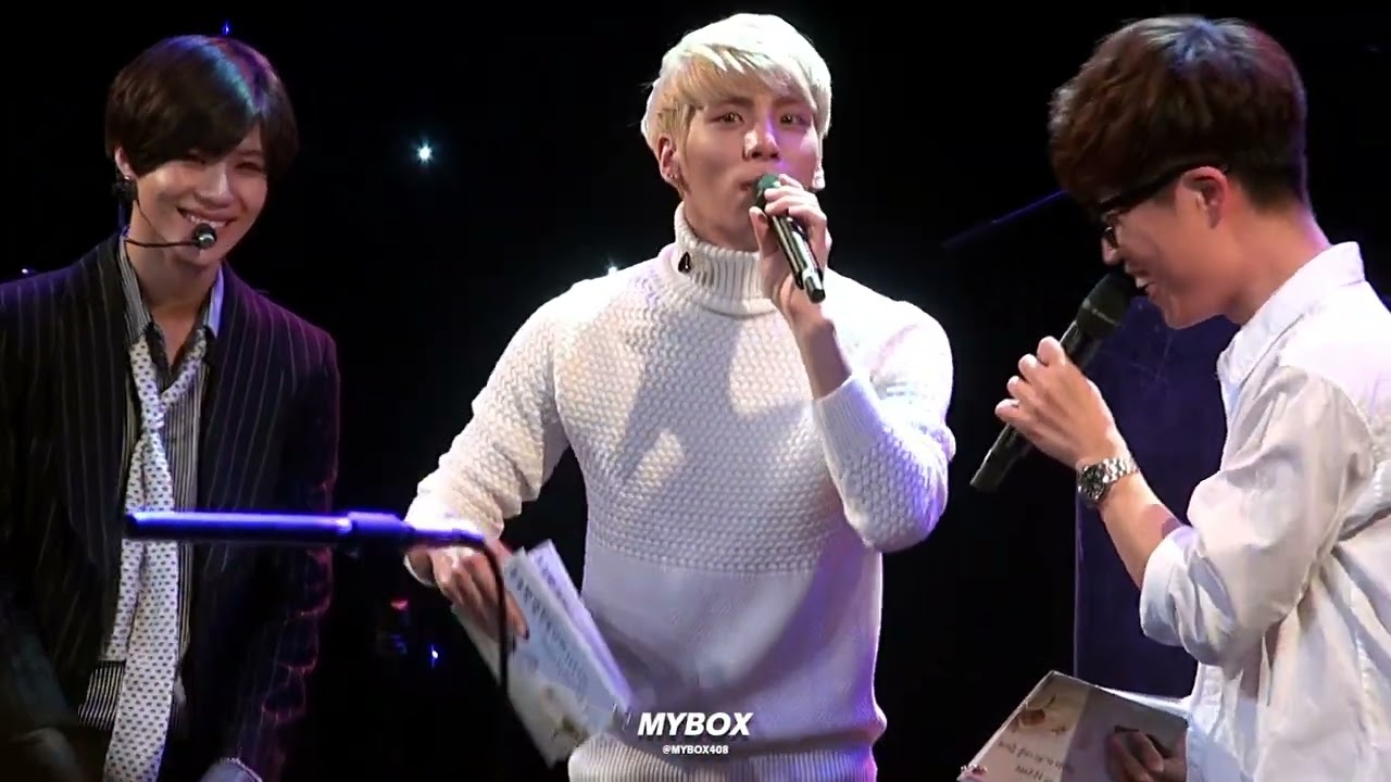 141021 푸른밤 종현입니다 공개방송 SHINee 태민, 종현 - 토크 Talk #샤이니 #jonghyun #taemin