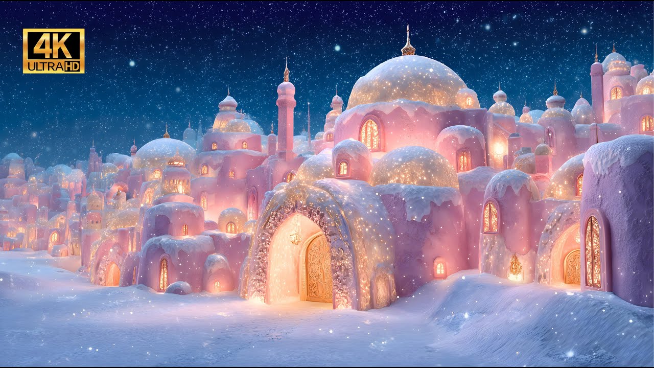 Dreamy Winter Healing Ambience with Soft Background Music for Relaxation, Sleep & Calm | ELR055