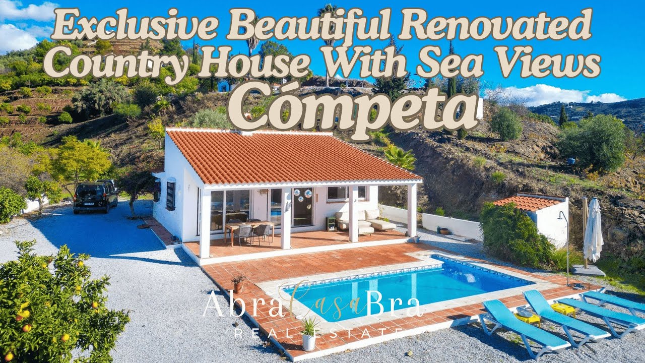 Beautiful Renovated Country House With Sea Views &ndash; C&oacute;mpeta