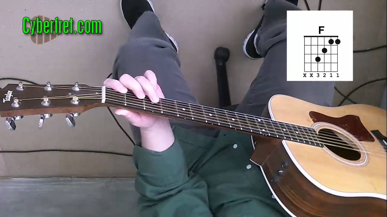 Help With a Basic F Chord - Guitar Lesson