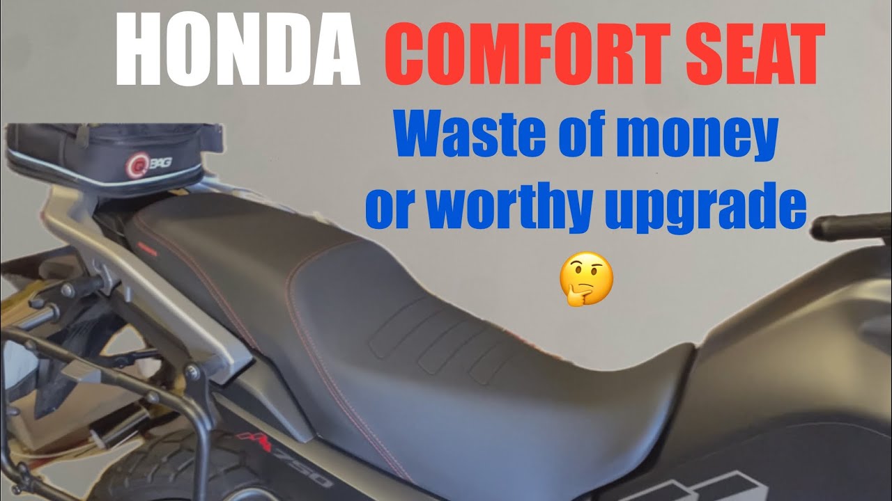 XL 750 Transalp Upgrade - Comfort Seat review 