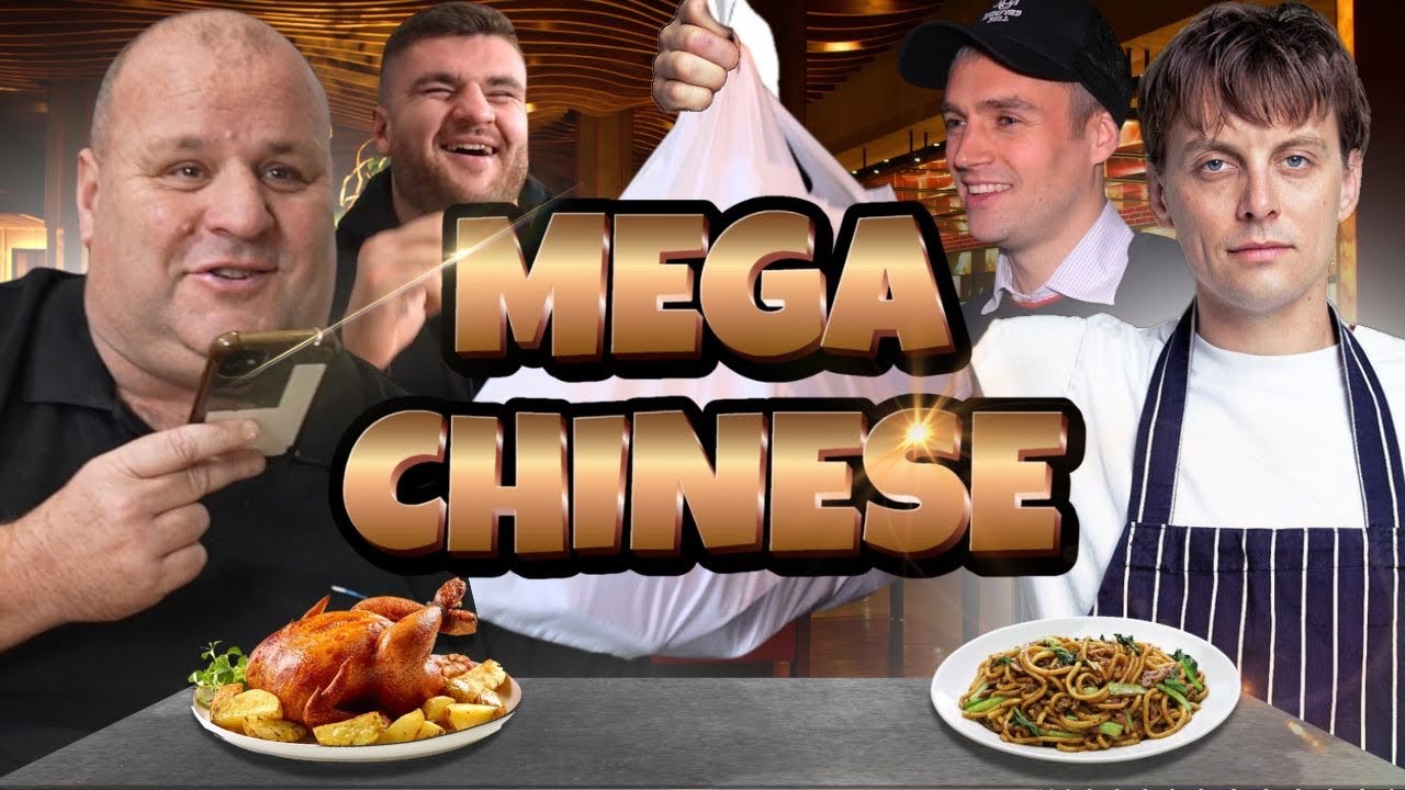Big John has MEGA CHINESE with world famous chef Thomas Straker 🥡👨‍🍳