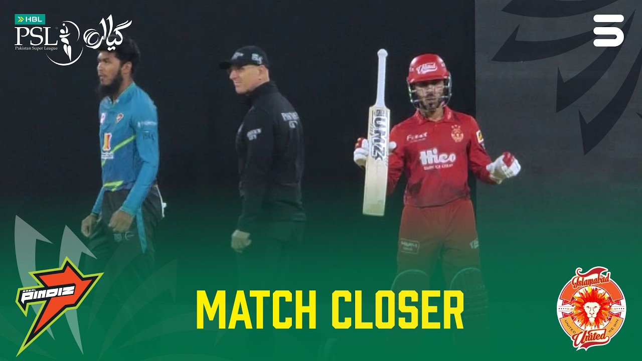 Match Closer | Rawalpindiz vs Islamabad United | Match 12 | HBL PSL 11 | MZB1U