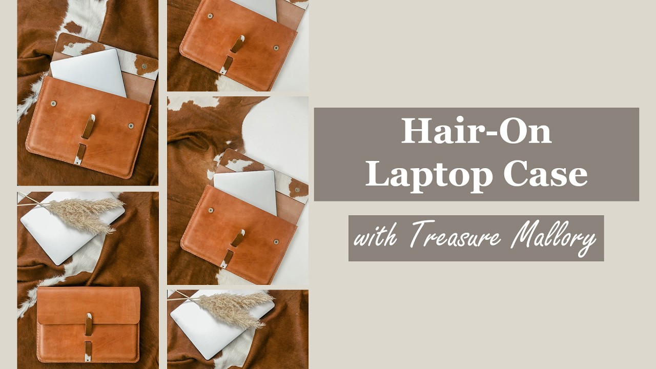Hair On Laptop Case with Nikki&Mallory