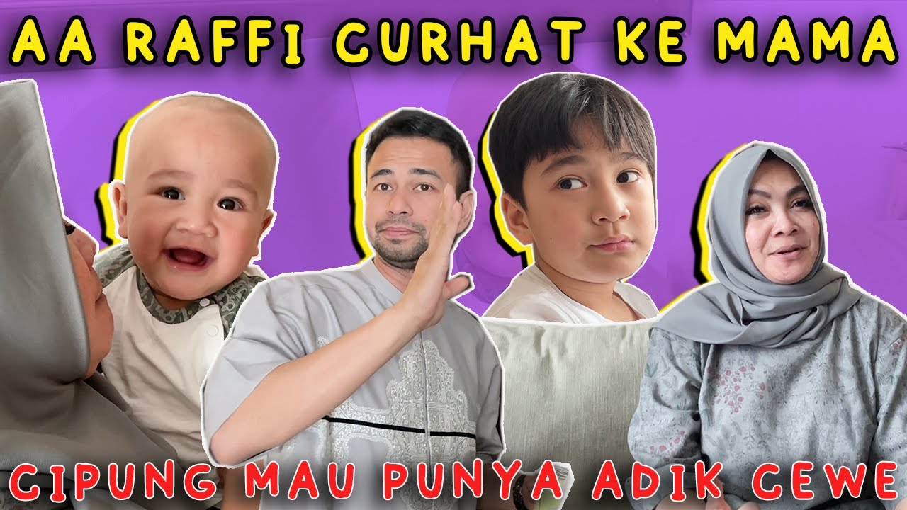 AA RAFFI CURHAT KE MAMA RIETA DI HARI LEBARAN !! RAYYANZA KETAWA MULU.. @RansEntertainment
