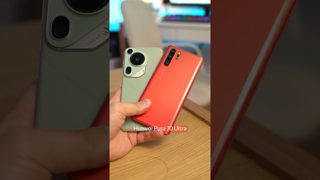 Huawei P30 Pro vs Pura 70 Ultra 😱 #wsp&oacute;łpracapłatna #tech #huawei #p30pro #pura70ultra