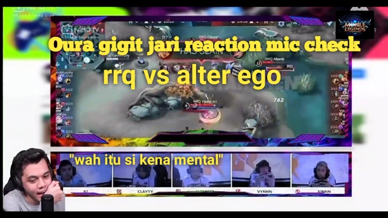 Oura reaction mic check rrq vs alter ego playoff mpl season 8