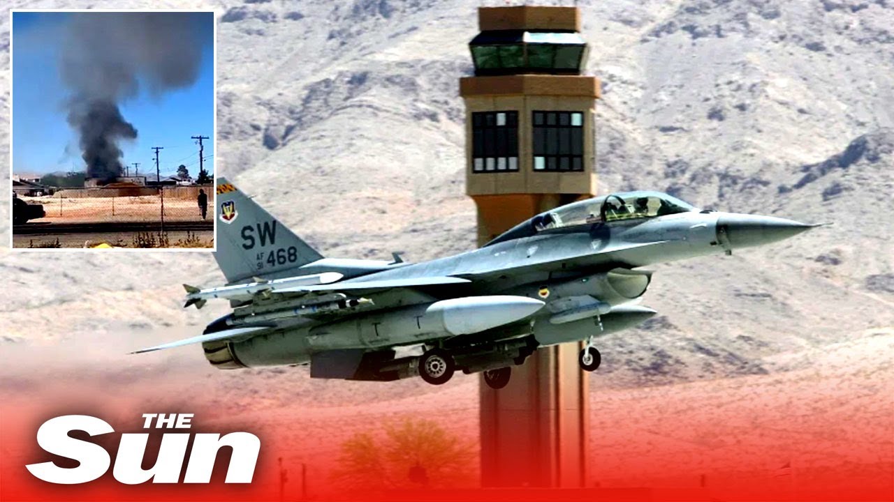 Fighter jet CRASHES near Nellis Air Force Base in Nevada, pilot killed