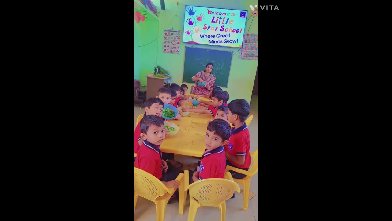 Curry leaves plucking activity helped our kids learn life skills and enjoy learning through fun. ✨🎊