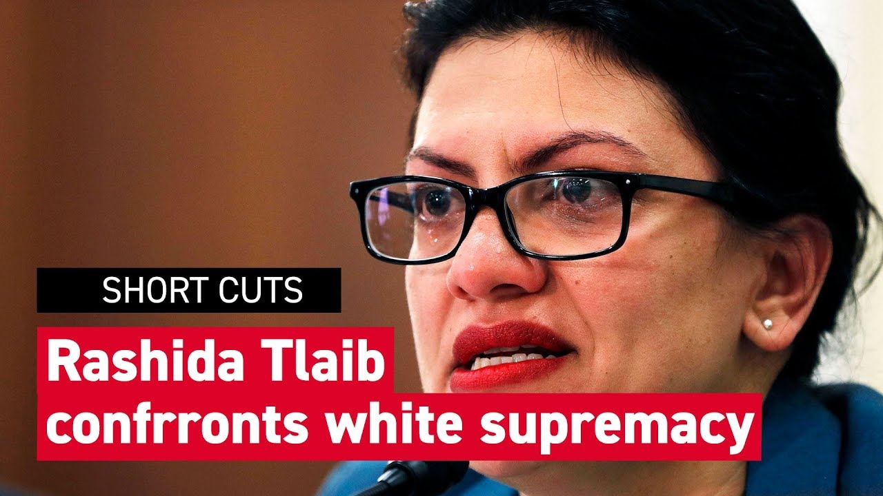 Rep. Rashida Tlaib reads racist letter: 'The only good Muslim is a dead one'
