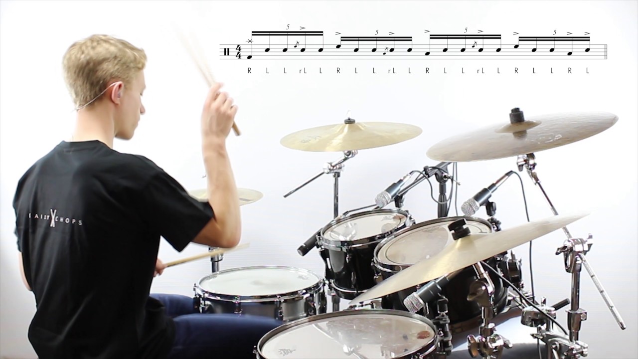 Daily Chops #183 – Flam Quintuplet Fill