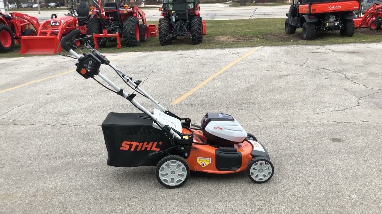 Stihl RMA510 VS 21" Cordless Battery Powered Self Propelled Walk Behind Lawnmower