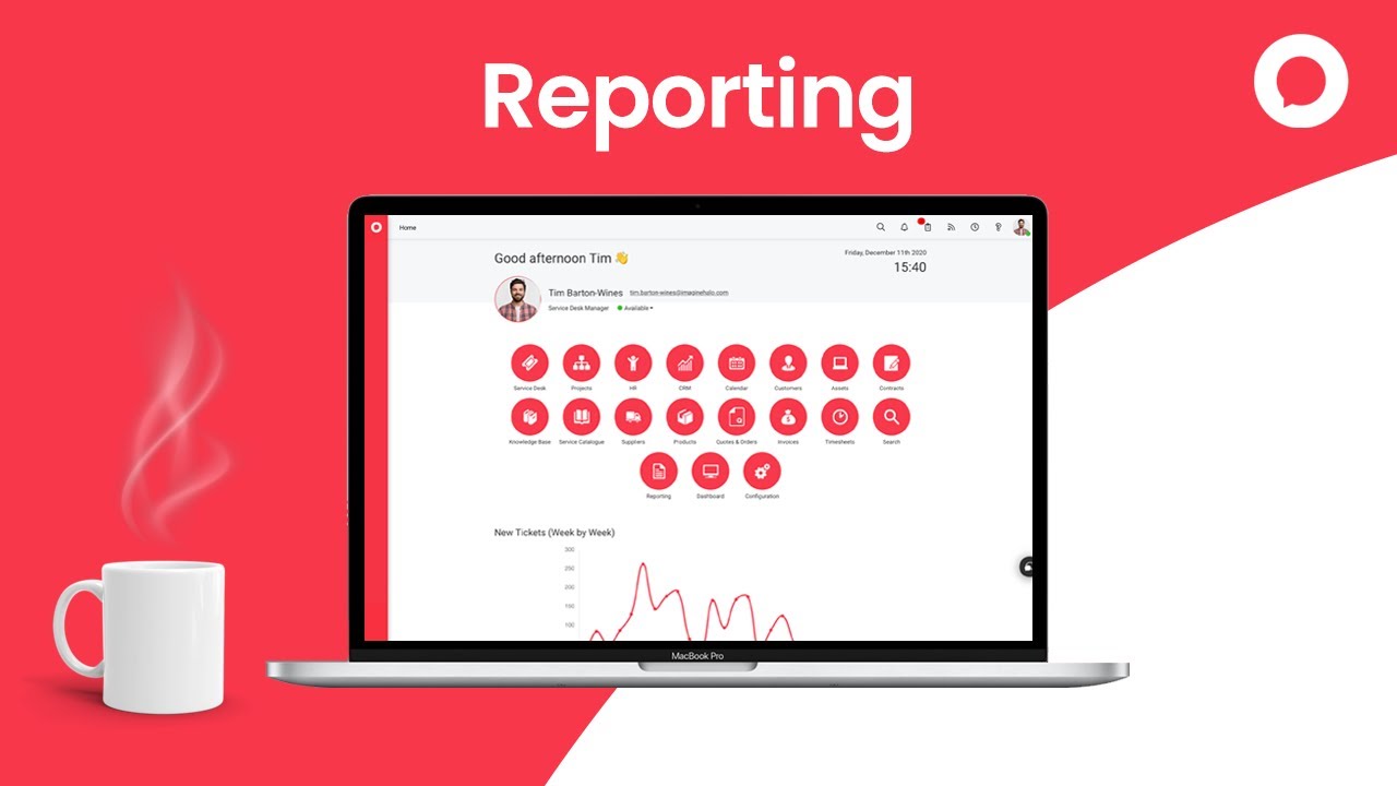 HaloPSA - Reporting