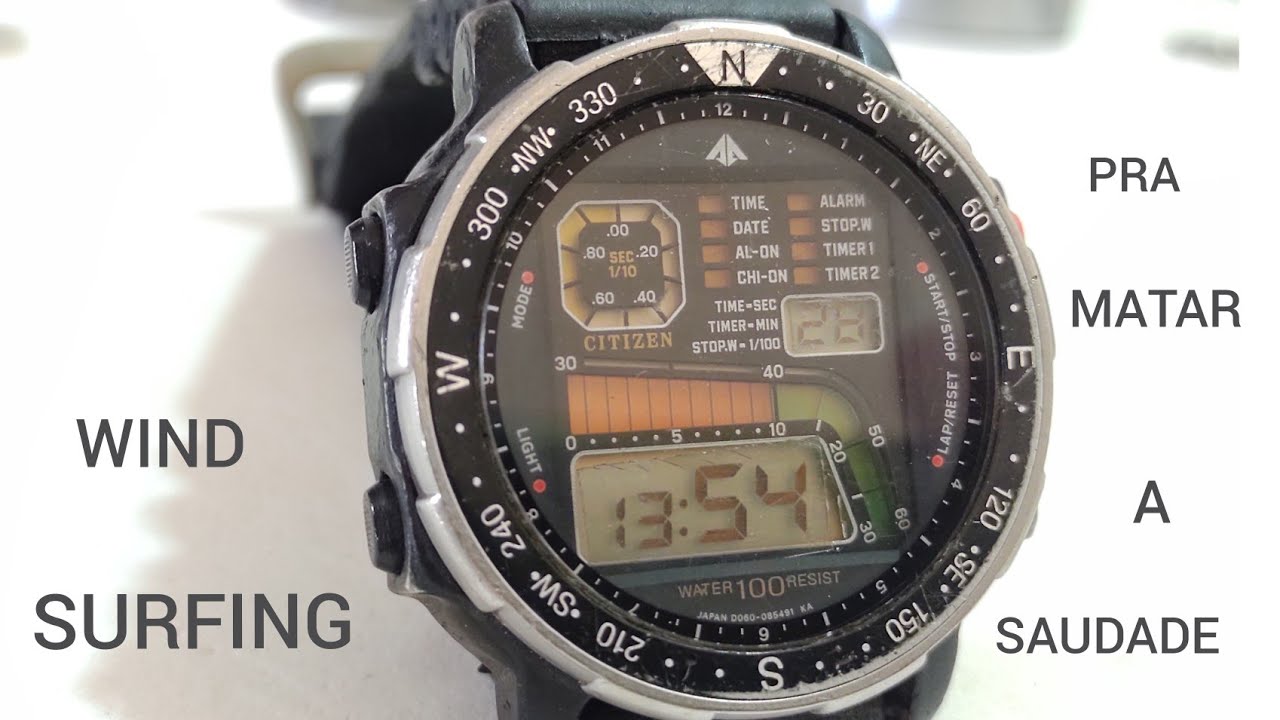 CITIZEN WINDSURFING - ANOS 80 PRA GENTE MATAR A SAUDADE - 
