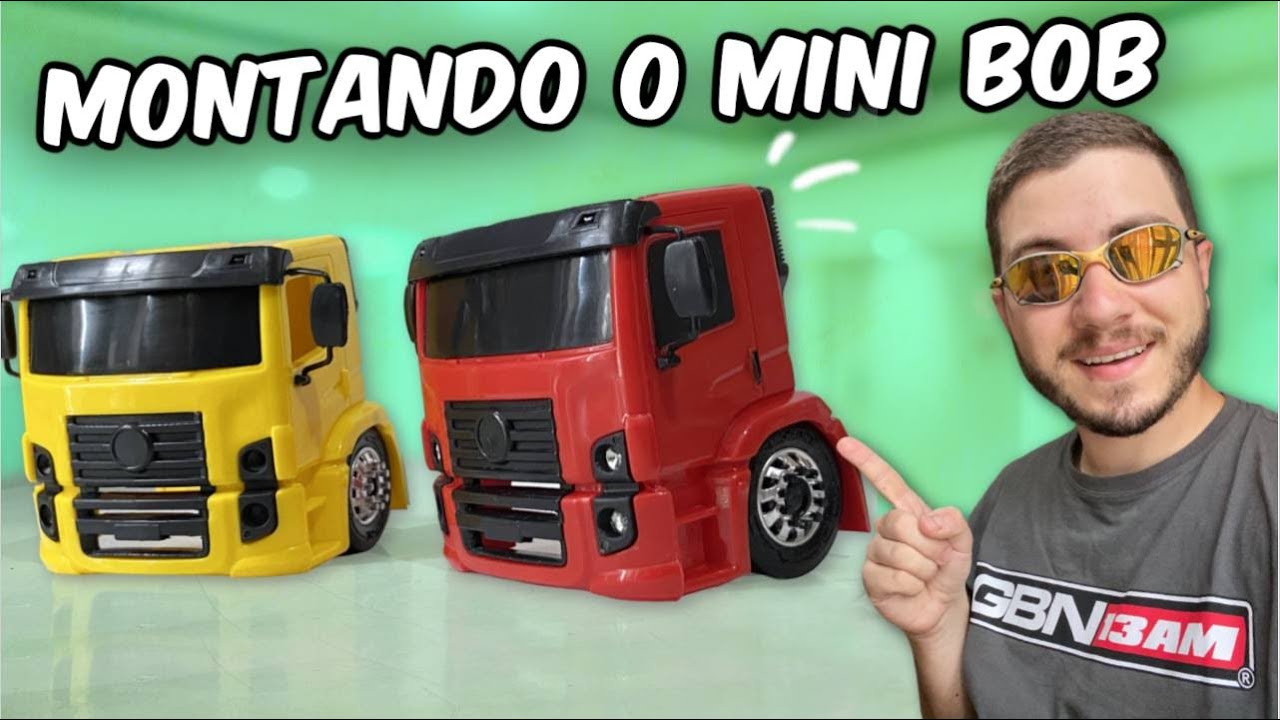 COMO MONTAR O MINI BOB DE PLÁSTICO | SERÁ QUE É DIFÍCIL?