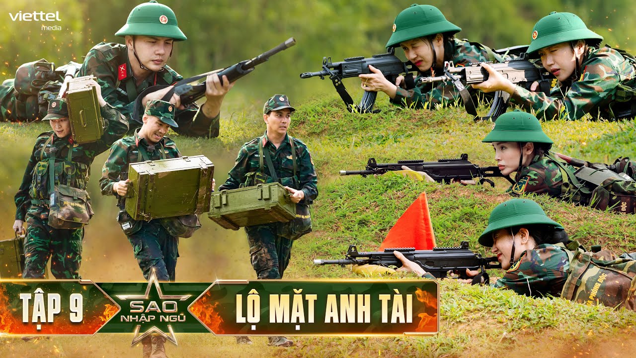 SAO NHẬP NGŨ 2025 TẬP 9 l Lộ diện 2 CHIẾN SĨ BẮN GIỎI; Diệu Nhi BẬT KH&Oacute;C trong sinh nhật Hậu Ho&agrave;ng