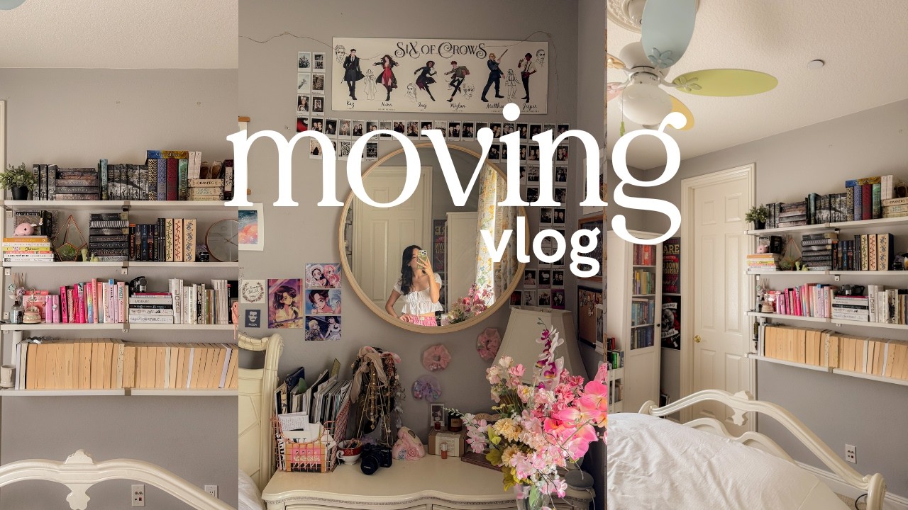 moving out of my childhood home after 20 years 🏡 a moving vlog & short film