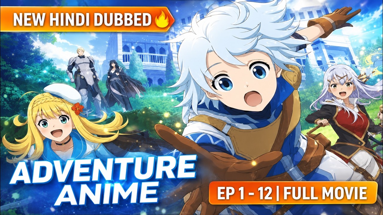 New Anime || Hindi Dubbed || Adventure Anime 🎥 | EP 1&ndash;12 | Full Movie ||