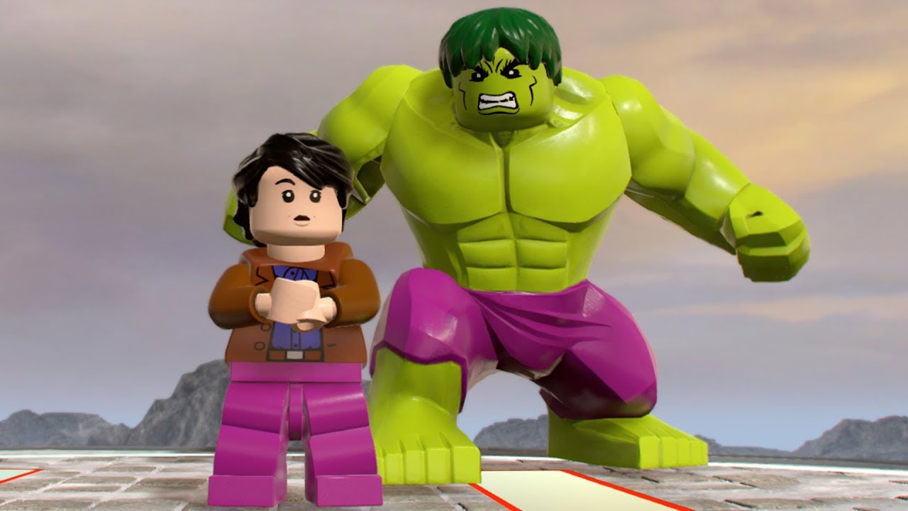 LEGO Marvel Super Heroes 2 - Bruce Banner (Hulk) - Open World Free Roam Gameplay HD