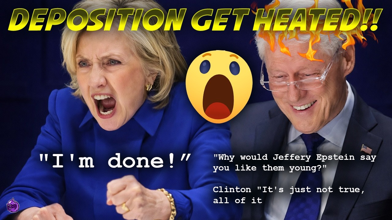 “I’M DONE!” Hillary Clinton LOSES It in Explosive Epstein Deposition Moment & TONS MORE!