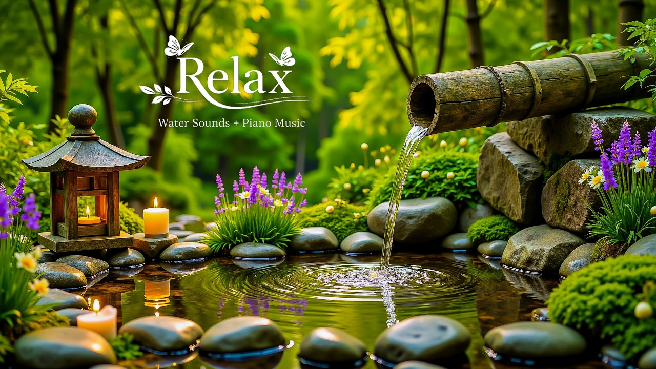 Peaceful Piano Music for Mind and Body 🌿 Meditation, Stress Relief, Sleep, Spa | Nature Sounds