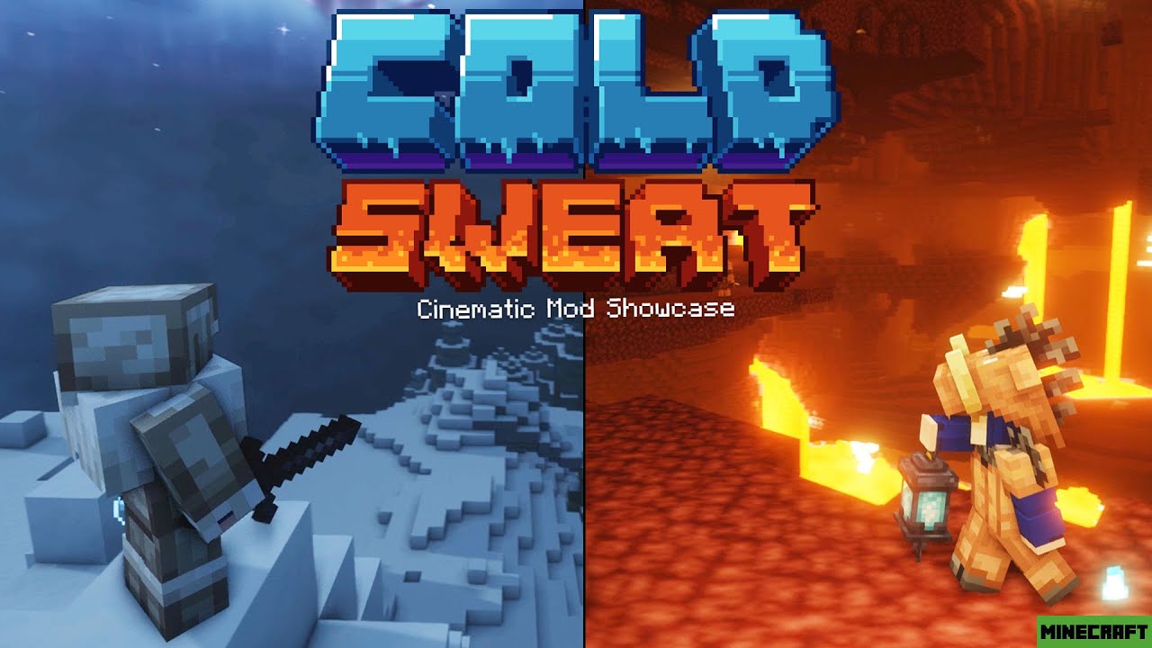 Мод Cold Sweat &mdash; Полная демонстрация &mdash; Minecraft [до 1.21.1]