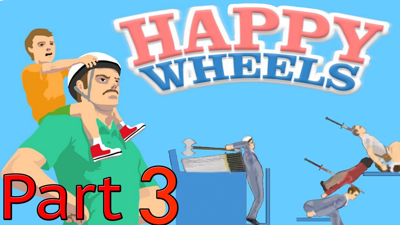 Happy Wheels - EPIC SWORD THROW - Part 3