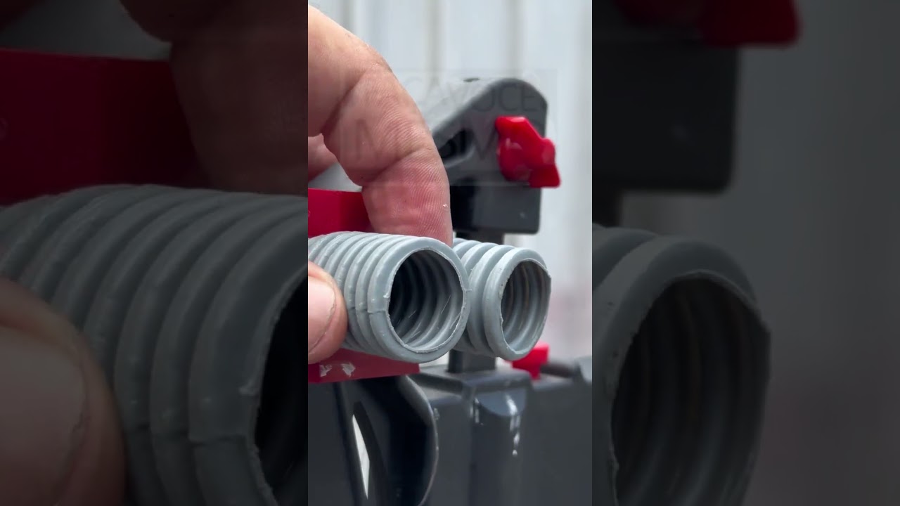 Avoid waste on site!  how to reuse every piece of conduit #TexasWorkshop #AvoidWaste #ConduitReuse