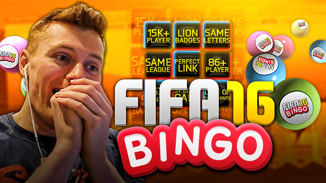 FIFA 16 - UNBELIEVABLE FIFA BINGO!!!