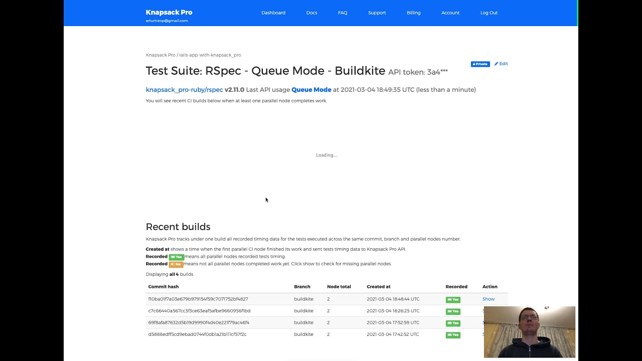 Buildkite parallel jobs with RSpec tests