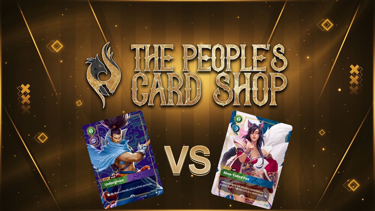 Ahri vs Yasuo | Riftbound Match at The People’s Card Shop (Las Vegas)