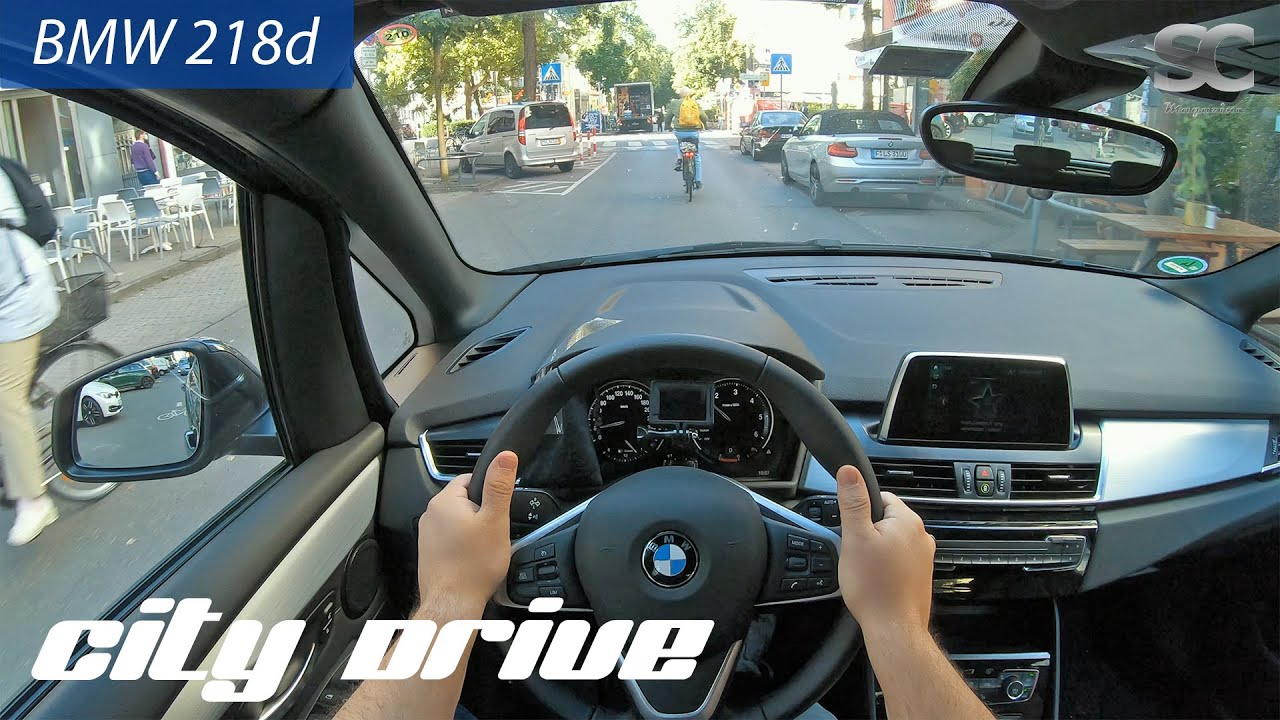 BMW 218d (2020) - City Test Drive POV