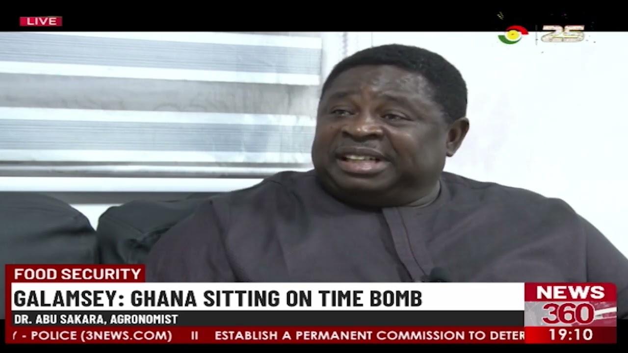 Food Security: Ghana sitting on time bomb - Dr. Abu Sakara