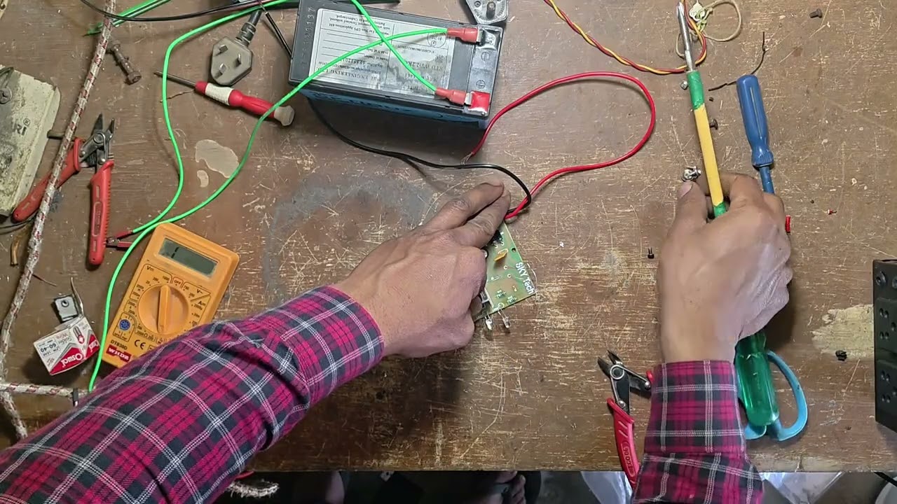 12v mini inverter overload fault kaise thik kare 